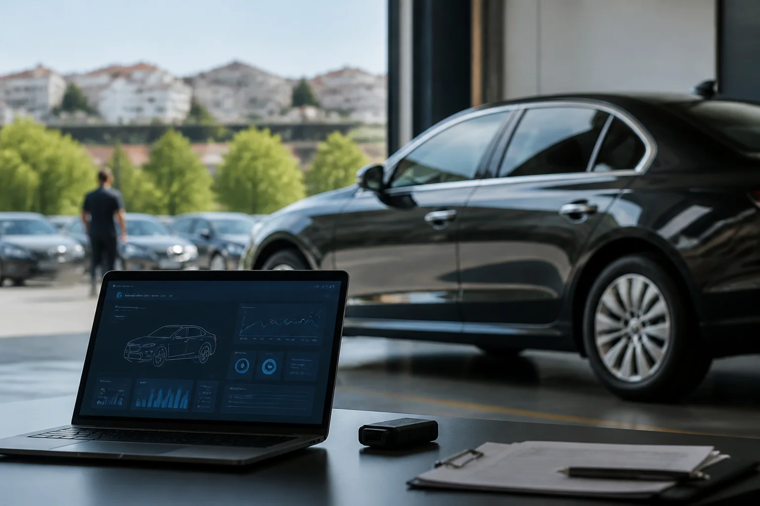 Dados do carro ligado: nova arma para frotas TVDE
